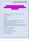 General Chair side DANB study guide Questions And Answers&vert; Already Graded A&plus;&vert; Latest Update