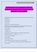 Dental Seminar Test 3 Radiation Health and Safety Exam Questions And Answers&vert; Already Graded A&plus;&vert; Latest Update&period;