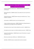 MAP - KNOWLEDGE TEST Questions with 100&percnt; Verified Correct Solutions