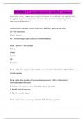 NEBOSH 1 &vert; questions and verified answers