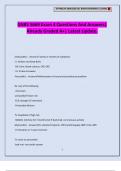 GNRS 5669 Exam 4 Questions And Answers&vert; Already Graded A&plus;&vert; Latest Update&period;