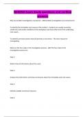 NEBOSH Exam Study questions and verified answers