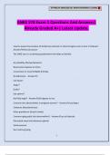 GNRS 578 Exam 1 Questions And Answers&vert; Already Graded A&plus;&vert; Latest Update&period;