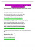 National Pilates Certification Program Practice Questions and Answers