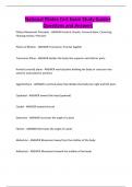 National Pilates Cert Exam Study Guide&plus; Questions and Answers