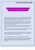 HCA 202 Exam Questions And Answers&vert; Already Graded A&plus;&vert; Latest Update&period;