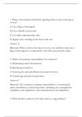 CSX CONDUCTOR TRAINING WEEK 1 TEST REVIEW 27