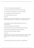 CSX CONDUCTOR TRAINING WEEK 1 TEST REVIEW 12