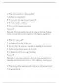 CSX CONDUCTOR TRAINING WEEK 1 TEST REVIEW 11