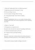 CSX CONDUCTOR TRAINING WEEK 1 TEST REVIEW 2