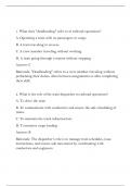 CSX CONDUCTOR TRAINING WEEK 1 TEST REVIEW 9
