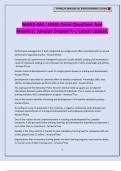 MANA 444 - FINAL Exam Questions And Answers&vert; Already Graded A&plus;&vert; Latest Update&period;