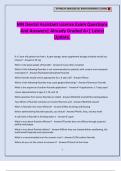 MN Dental Assistant License Exam Questions And Answers&vert; Already Graded A&plus;&vert; Latest Update