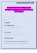 NC Home Inspector Exam Prep - Test 6 Questions And Answers&vert; Already Graded A&plus;&vert; Latest Update&period;