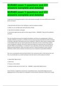 NUR480 exam 3 questions and 231 answers complete and detailed