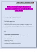NJ Permit Test &lpar;Multiple Choice&rpar; Exam Questions And Answers&vert; Already Graded A&plus;&vert; Latest Update