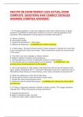 HESI PN OB EXAM NEWEST 2025 ACTUAL EXAM  COMPLETE QUESTIONS AND CORRECT DETAILED  ANSWERS &lpar;VERIFIED ANSWERS&rpar; 1&period; At 10 weeks gestation&comma; a high-risk multiparous client with a family history of Down  syndrome is admitted for observation following a chorionic