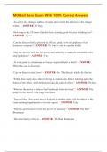 MO Bail Bond Exam With 100&percnt; Correct Answers