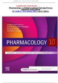                           COMPLETE TEST BANK&colon;  Pharmacology&colon; A Patient-Centered Nursing Process Approach 10th Edition by Linda E&period; McCuistion PhD Latest Update&period;