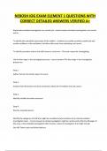 NEBOSH IOG EXAM ELEMENT 1 QUESTIONS WITH CORRECT DETAILED ANSWERS VERIFIED A&plus;