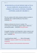 BCOR 350 FINAL EXAM NEWEST 2025 ACTUAL  EXAM COMPLETE 150 QUESTIONS AND  CORRECT DETAILED ANSWERS &lpar;VERIFIED  ANSWERS&rpar; &vert;ALREADY GRADED A&plus;