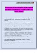 Permanent Makeup VA PMU DPOR All Exam Questions And Answers&vert; Already Graded A&plus;&vert; Latest Update&period;