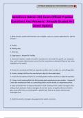 Salesforce Admin-201 Exam Official Practice Questions And Answers&vert; Already Graded A&plus;&vert; Latest Update&period;
