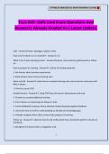 Taco Bell- Shift Lead Exam Questions And Answers&vert; Already Graded A&plus;&vert; Latest Update&period;
