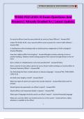 TEXAS PSO LEVEL III Exam Questions And Answers&vert; Already Graded A&plus;&vert; Latest Update&period;