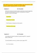 SCS 285 5-0 Check Your Knowledge Quiz Questions and Answers&vert;2025 Update&vert;100&percnt; Correct-SNHU