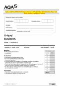 AQA EXAM 2024 Question Paper and Mark Scheme combined &lpar;Verified&rpar;