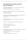 Bio 250 Exam 3 Questions And All Correct Answers&period;