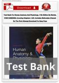 TEST BANK FOR Human Anatomy & Physiology 11th Edition &lpar;ISBN 9780134580999&rpar; Elaine Marieb &vert;Chapter 1-29 &vert;Answer Key Provided with 100&percnt; Correct Answers&period;
