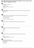 CON 1400V Final Exam with 40 Questions and 100&percnt; Correct Answers Latest 2025 - Defense Acquisition University
