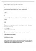 THSPA Judges Test Questions Solved Correctly Latest Update 2025