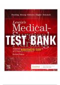 Medical-Surgical Nursing Test Bank Ultimate Package 2025 &vert; Lewis&comma; Ignatavicius&comma; Hoffman&comma; Williams & RN Prophecy &lpar;All Chapters&rpar;