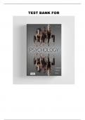 Test Bank for Psychology&comma; 6th Edition&comma; Daniel Schacter&comma; Daniel Gilbert&comma; Matthew Nock