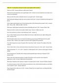 EOSC CYU  Test Questions Solved Correctly Latest Update 2025 Graded A&plus;