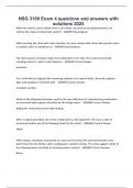 NSG 3100 Exam 4 questions and answers with solutions 2025&period;