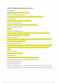 MSN 570 Patho Midterm Exam Review