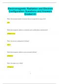 Electromagnetic Radiation Bundled Exams Questions and Answers Multiple Versions Latest Updates &lpar;2024&sol;2025&rpar; &lpar;Complete and Accurate&rpar;
