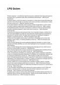 LPQ Quizes QUESTIONS AND CORRECT DETAILED ANSWERS WITH RATIONALES 2025&sol;2026 &lpar;VERIFIED ANSWERS&rpar; &vert;ALREADY GRADED A&plus;