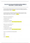 PALO PCCET EXAM QUESTIONS WITH CORRECT  SOLUTION &ndash; LATEST UPDATE