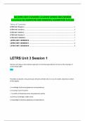 ALL LETRS UNIT 3 SESSIONS 1-8 LATEST UPDATE 2025 &lpar;SESSION  1&comma;2&comma;3&comma;4&comma;5&comma;6&comma;7&comma;8 &rpar; QUESTIONS AND ANSWERS&vert; GUARANTEED SUCCESS 