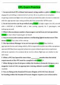 CPL Practice Exam 1 Questions and Answers 2025
