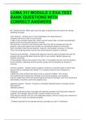 LOMA 311 MODULE 2 EXA TEST BANK QUESTIONS WITH CORRECT ANSWERS 