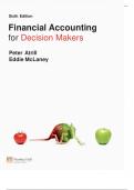 Solution Manual for Management Accounting for Decision Makers 10th Edition by Peter Atrill&comma; Eddie McLaney&period;pdf