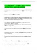 CAP EARHART EXAM STUDY GUIDE  QUESTIONS AND ANSWERS 