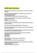HPEB 502 Final Exam Questions with correct Answers 2025&sol;2026&lpar; A&plus; GRADED 100&percnt; VERIFIED&rpar;&period;