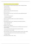 NRSG 3420 Final Exam Questions and Answers Already Passed 